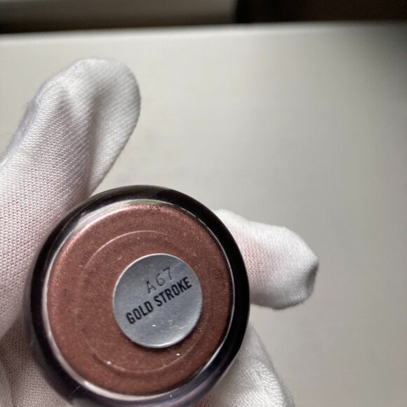 MAC eyeshadow Pigment GOLD STROKE old style jar HUGE 7.5 g/.26 oz DISCONTINUED
